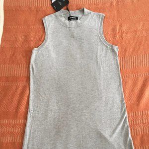 NAADAM Grey Mini Shift dress/tunic NWT